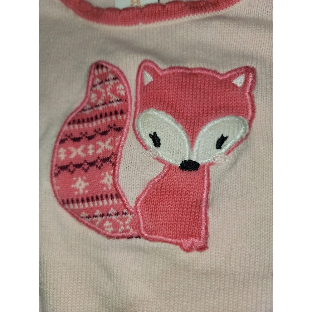 Gymboree layette line baby fox top and pants size 3 6‎ months